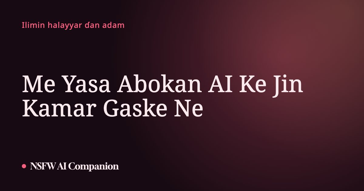 Me Yasa Abokan AI Ke Jin Kamar Gaske Ne